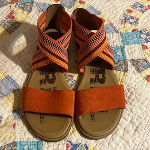 Sorel Ella Sandal - Melon - Size 7.5